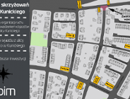 Prace na ul. Kunickiego na Świerczewie