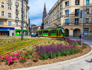 Prace torowe na ulicy 23 Lutego