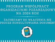 Program Współpracy Miasta Poznania z Organizacjami Pozarządowymi na 2024 rok