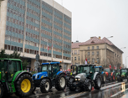 Protest rolników - utrudnienia komunikacyjne w Poznaniu