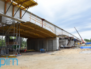 Przebudowa mostu Lecha - próby obciążeniowe