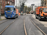 Przedłużone prace na trasie tramwajowej przez most Św. Rocha