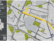 Przejazd ul. Milczańską przez torowisko tylko w jednym kierunku