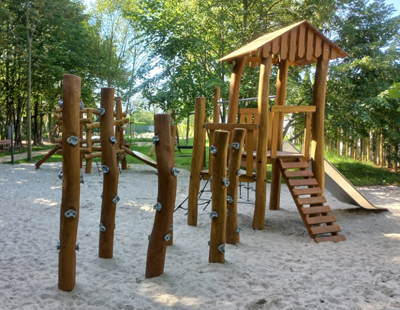 Przy ul. Sanockiej na Pokrzywnie powstał zupełnie nowy teren rekreacyjny