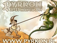 Pyrkon blokami stoi