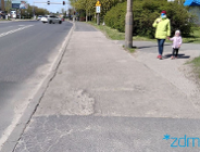 Remont chodnika na ul. Kurpińskiego