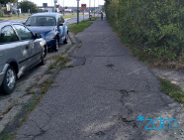 Remont chodnika na ul. Szymanowskiego