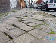 Remont chodnika na ul. Wyspiańskiego