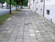 Remont chodnika na ulicach Marcelińskiej i Ziętary