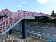 Remont kładki nad ulicą Lechicką