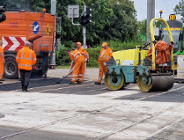 Rondo Starołęka - wraca przejazd