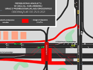 Rozbiórka wiaduktu na ul. Kurlandzkiej - zmiany w organizacji ruchu