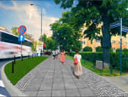 Rusza przebudowa chodnika na ul. Królowej Jadwigi