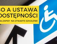 Ruszają zapisy na otwarte szkolenie "NGO A USTAWA O DOSTĘPNOŚCI"