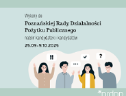 Ruszył nabór kandydatek i kandydatów do Poznańskiej Rady Działalności Pożytku Publicznego VIII kadencji (2025-2028)!
