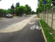 Ścieżki rowerowe na Świerczewie