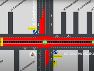 Skrzyżowanie ul. Grochowskiej i Grunwaldzkiej - zmiany w organizacji ruchu