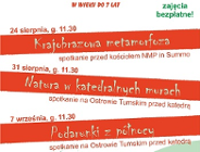 Soboty z TRAKT-em na Ostrowie Tumskim