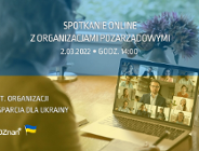 Spotkanie on-line z NGO dot. organizacji wsparcia dla Ukrainy