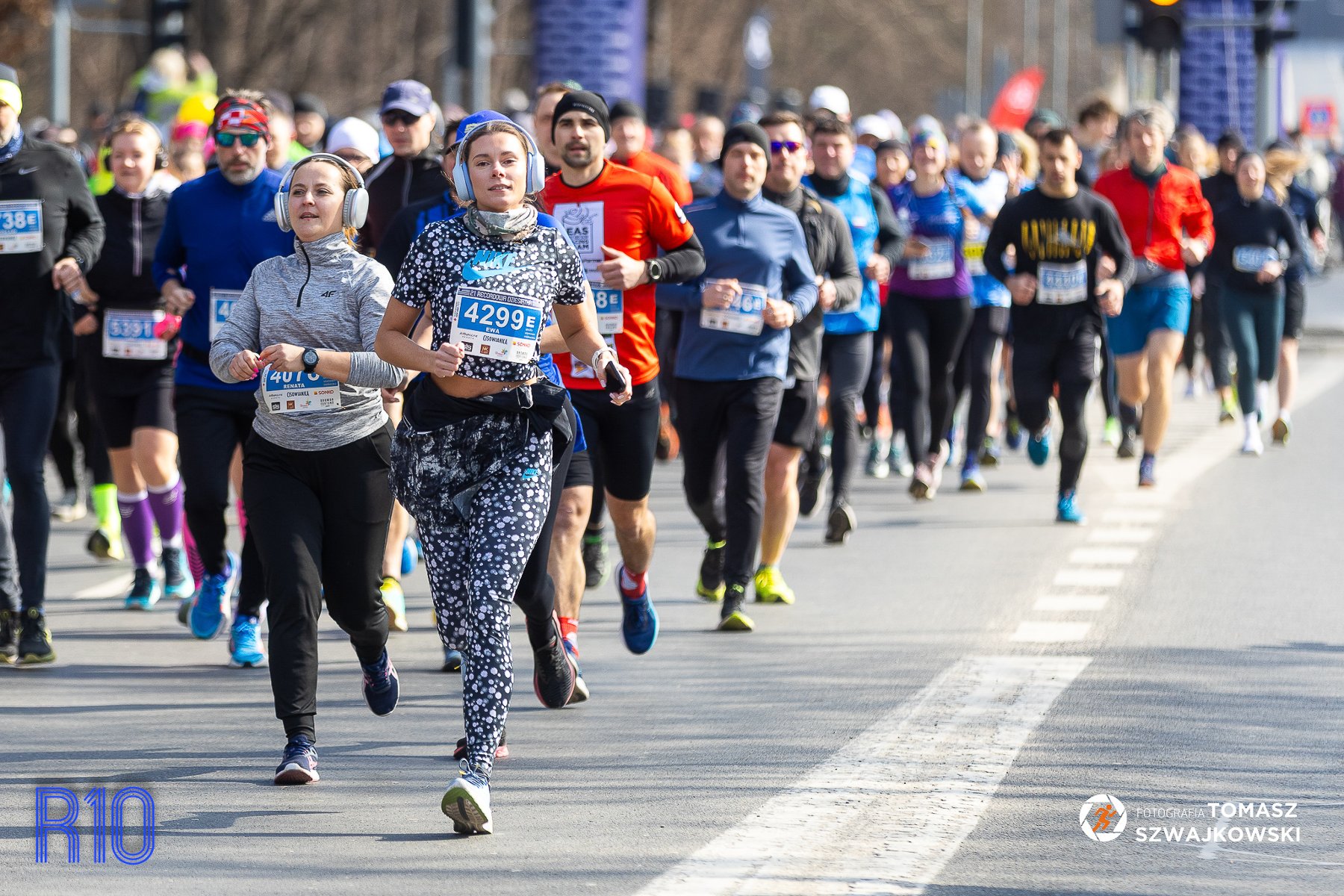 Start biegu Recordowa Dziesiątka w 2025 roku
