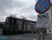 Strefa płatnego parkowania - prace na Łazarzu