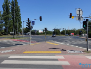 Sygnalizacja akustyczna na skrzyżowaniu ulic Serbskiej i Wilczak