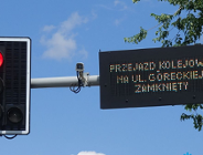 Sygnalizacja poinformuje o zamkniętym przejeździe