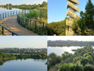 Szachty z widokiem na przyrodę i miasto