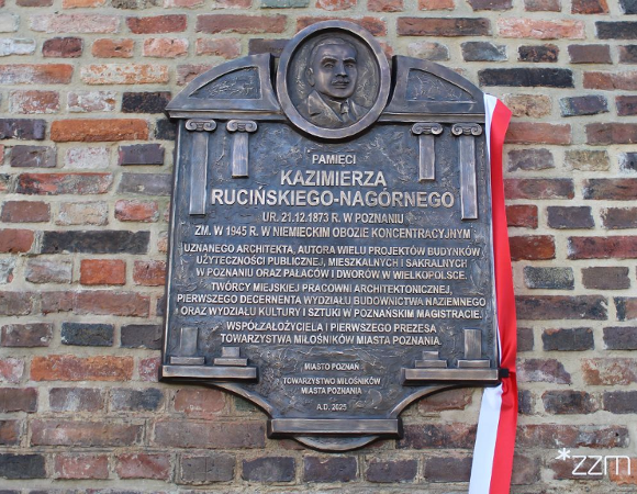 tablica pamiątkowa Kazimierza Rucińskiego-Nagórnego