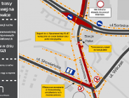 Tramwaj na Naramowice - nowa nawierzchnia na ul. Naramowickiej