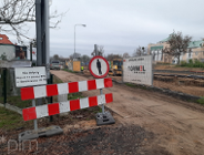 Tramwaj na Naramowice - zmiany w ruchu pieszych i rowerzystów