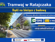 Tramwaj na ul. Ratajczaka - bądź na bieżąco