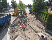 Trwa budowa ronda na Szczepankowie