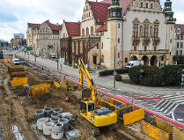 Trwa przebudowa ulicy Św. Marcin
