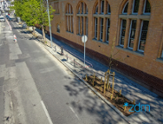 Trwa remont chodnika na ul. Wyspiańskiego