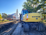 Trwa rozbudowa przedłużenia ul. Wańkowicza