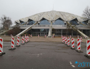 Tymczasowy parking dla mieszkańców Łazarza