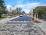 Ul. Heweliusza z nową nawierzchnią i chodnikami