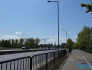 Ul. Jana Pawła II z trzecim pasem