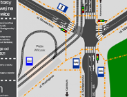 Ul. Naramowicka między Wilczakiem a Włodarską przejezdna w obu kierunkach