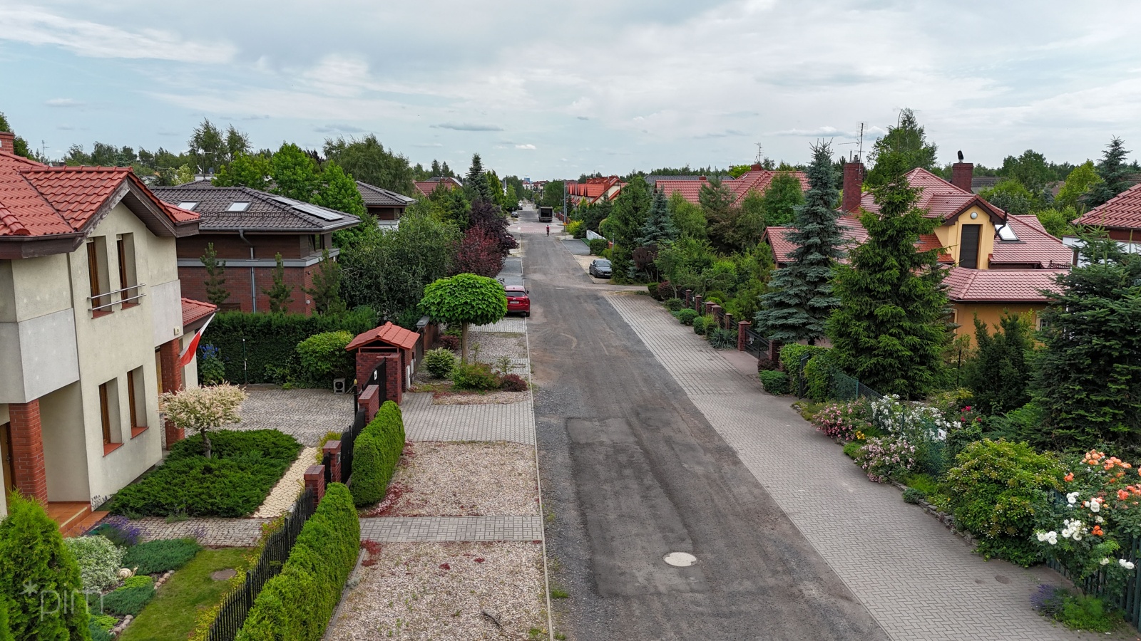 Ulica na Strzeszynie przed modernizacją