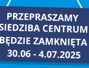 Uwaga - remont w Centrum Inicjatyw Senioralnych! Chwilowo działa pod innym adresem