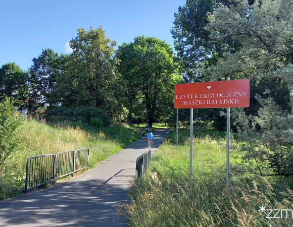 Wejście do Użytku Ekologicznego