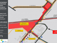 Węzeł Grunwaldzka - zmiana organizacji ruchu