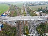 Wiadukt na ul. Gołężyckiej prawie gotowy