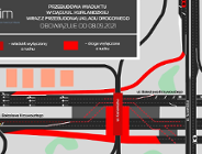 Wiadukt na ul. Kurlandzkiej - zmiana organizacji ruchu