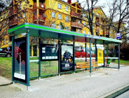 Wiata przystankowa w pierwszej kolejności