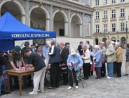 Wielu chętnych po flagi