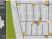 Wyłączenie z ruchu skrzyżowania ul. Architektów i Pniewskiej