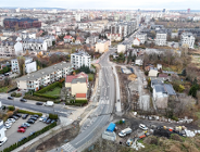 Wyłączenie z ruchu wjazdu z ul. Dmowskiego w Bosą